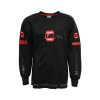 Wooloc Zone PRO Black/red brankársky dres Veľkosť oblečenia: M