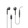 Handsfree sluchátka do uší s USB-C konektorem, Cellularline ORBIT, černá (kompatibilní s iPhone 15 a vyšší) (Sluchátka Cellularline ORBIT s konektorem USB-C, černá)