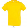 SOL´S REGENT / Pánske tričko s okrúhlym výstrihom - gold XXL