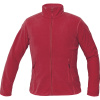 GOMTI bunda fleece pracovné oblečenie - Červená, M