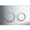 Geberit 115.085.KH.1 OMEGA 20 ovládacie tlačidlo, Plast, Chróm Lesk/Chróm Matný/Chróm Lesk GEB 115.085.KH.1