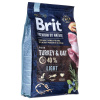 Brit BRIT Premium by Nature Light Turkey&Oat - suché krmivo pre psov - 3 kg