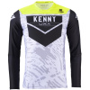 KENNY 241-3302011-5733 dres motokros/enduro model Performance Stone White, farba sivá/čierna/žltá veľ. XL