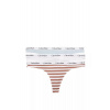 Calvin Klein dámské kalhotky tanga 3 pack Veľkosť: L