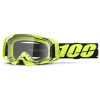 100% ARMATIC Goggle Neon yellow - Clear Lens