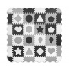 MILLY MALLY Penová podložka puzzle 36 ks | Deluxe Baby