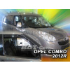 Plexi, ofuky Fiat Doblo 4D 2010 =>, přední