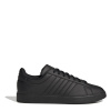 adidas Grand Court Base 2 Trainers Mens Triple Black 7 (40.7)