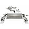 TATechnix Duplexný nerezový výfuk 1x100mm VW Golf 5 (1K) - 1,4TSi/2,0TFSi