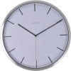 NEXTIME Dizajnové nástenné hodiny 3071wi Nextime Company White Stripe 35cm
