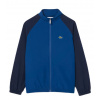 Chlapčené mikiny Lacoste Colorblock Track - Modrý (140 cm)