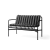 HAY Textilný podsedák Palissade Dining Bench Soft Quilted Cushion, anthracite