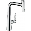 Hansgrohe METRIS SELECT M71 dřezová baterie, s vytahovací sprškou, sBox, chrom