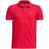 Under Armour PERFORMANCE POLO Chlapčenské polo tričko, červená, ysm