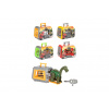 Teddies Dinosaurus skladacie v klietke plast mix druhov
