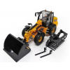 Britains JCB Tm420 Ruspa Gommata Traktor - škrabák 1:32 žltý čierny
