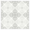 Cersanit PATCHWORK CLOVER WHITE PATTERN 29,8X29,8 G1, dlažba, mat. OP867-003-1,1.tr. OP867-003-1