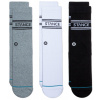 ponožky STANCE BASIC 3 PACK CREW SOCKS Multi 38-42