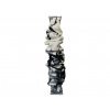 Madvell Pružný látkový remienok black china 20mm