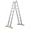 ALVE Rebrík hliníkový dvojdielny kĺbový 4206 PROFI PLUS FORTE