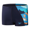 Speedo Digital Panel Aquashorts Junior Boys Navy/Blue 13-14(2XL)