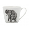 Porcelánový Hrnek Marini Ferlazzo africký slon 450 ml - Maxwell&Williams (Marini Ferlazzo Hrnek africký slon kostní porcelán 450 ml - Maxwell&Williams)