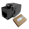 Solarix MULTIPACK 24 ks - keystone CAT6 UTP RJ45 samorezný SXKJ-6-UTP-BK-SA 25286811