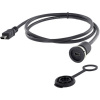 Mini USB 2.0 typ B vstavateľná zásuvka Encitech M16 1310-1011-01 encitech Množstvo: 1 ks; 1310-1011-01