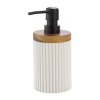 Biely dávkovač mydla z polyresínu 350 ml Niagara – douceur d'intérieur