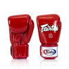 Boxerské rukavice Fairtex BGV1 červené Veľkosť rukavíc: 16oz