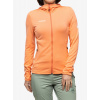 Flísová mikina dámska Mammut Aconcagua Light ML Hooded Jacket - salmon