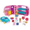 Barbie Chelsea Camper and Doll Play Set or Food Truck Dolls Toy from 3 Years, multicoloured