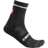 Cyklo ponožky, Castelli 20044 ENTRATA 9, 010 – čierna, SM