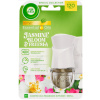 Air Wick Essential Oils Jazmínové kvety a frézia, elektrický osviežovač vzduchu strojček a náplň 19 ml