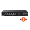 Tenda TEM2007X - Multi-gigabit switch, 5x 2.5G RJ45 + 2x 10G SFP+ port, MAC 16K, ochrana 6kV 75011993