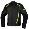 Textilná bunda Ozone Pulse Black/Flo Yellow XL