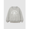 GAP Baby mikina s logom VintageSoft Sivá 18-24M