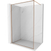 Mexen Kioto-F, sprchová zástena s rámom 80 x 202 cm, 8 mm číre sklo, profil medená matná, 800-080-104-65-00