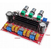 Zosilňovač Diy Moduł Wzmacniacz 2 x 50W + 100W Subwoofer