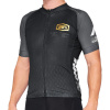 Cyklistický dres s krátkym rukávom 100% Exceeda čierny
