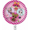 Party papierové taniere LOL Surprise - 23 cm