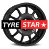 OZ LEGGENDA 7x17 4x100 ET37 MATT BLACK WHITE LETTERING