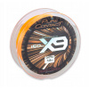 Iron Claw šnúra Pure Contact X9 oranžová 150m 0,21mm