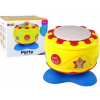 Leantoys Interaktívny hudobný bubon 19 cm (hračka, pre deti)