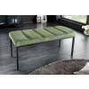 LuxD Dizajnová lavica Bailey 80 cm zelený menčester