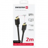 Kábel Swissten 75501112 HDMI 2.0 4K 2 m (75501112) čierny