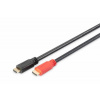 Digitus propojovací kabel s Aktivním zesílením HDMI High Speed Ethernet Ultra HD 24p, 15M AK-330118-150-S