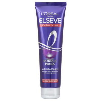 L´Oréal Paris Starostlivosť O Vlasy Elseve Color-Vive Purple Mask 150.0 ML Maska Na 150 ml