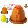 Mikro trading Crazy Dino - Sopka s lávou, vejcem a dinosaurem - 10 cm