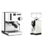 Rancilio Silvia BC, white + Eureka Mignon Bravo, CR white